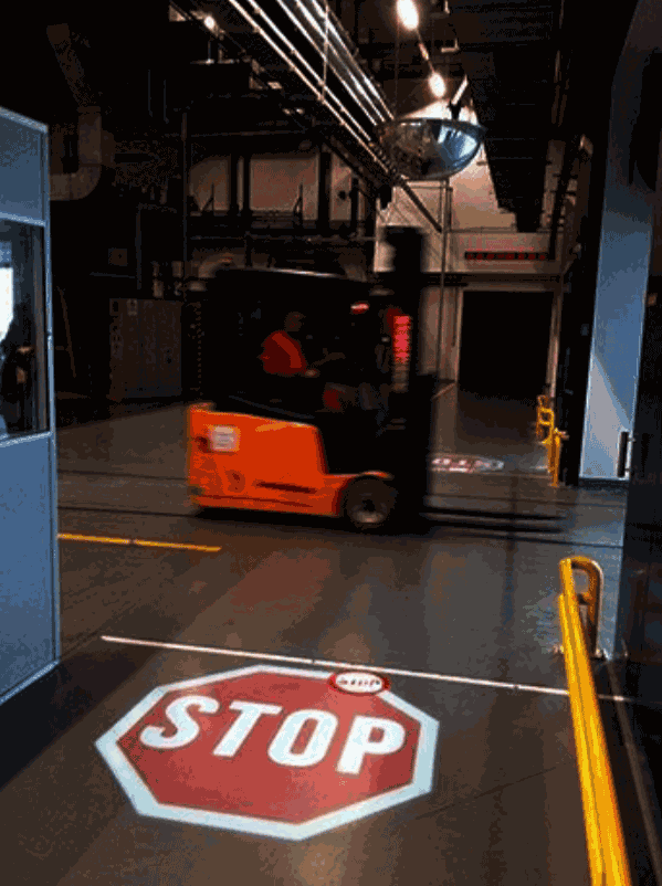 STOP signature for industry factoty for warnning