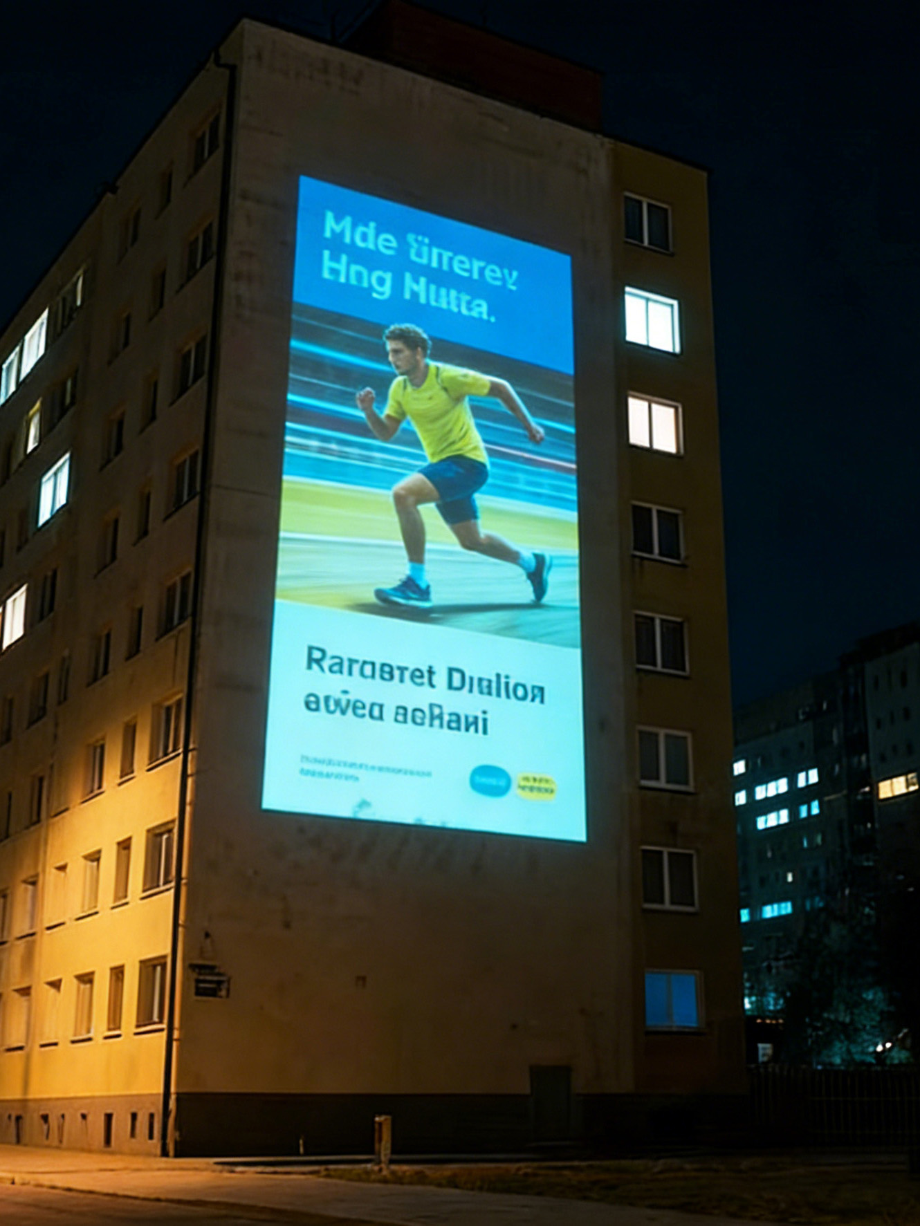 Фасадная реклама, которая не повреждает здания: решение от Buygobo